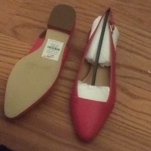 Talbots pink flats